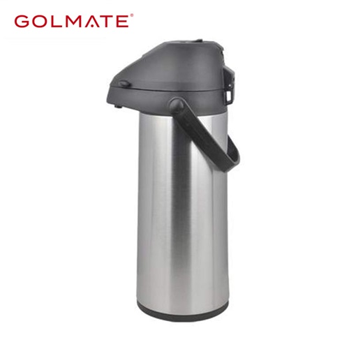 1.9L Thermos Pump Action Vacuum Flask Double Wall Coffee Flask