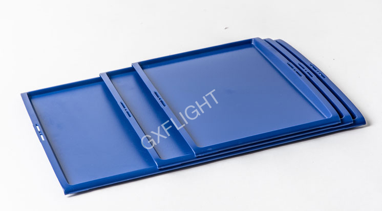 Catering Anti Slip Abs Airline Atlas Tray