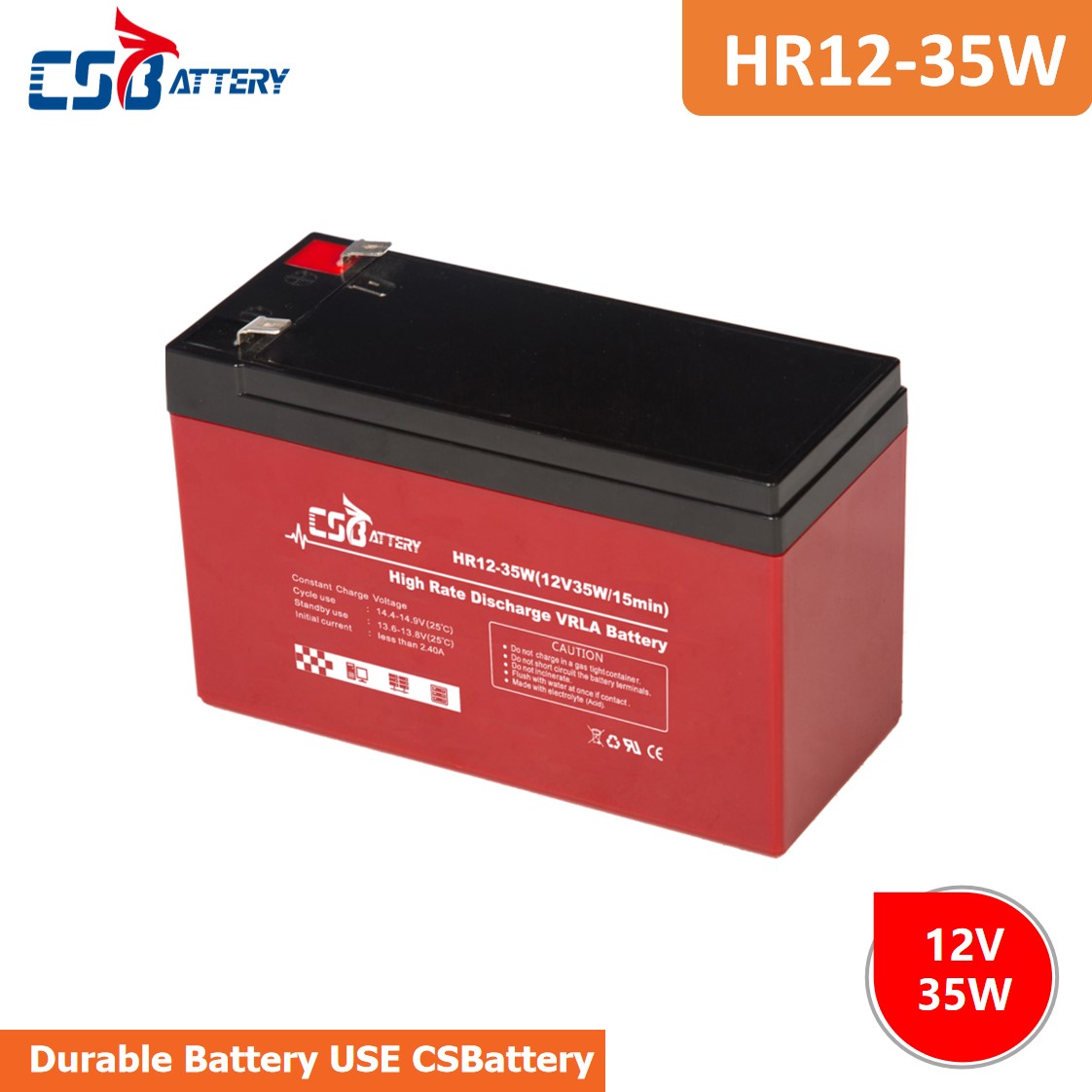High Rate Discharged VRLA Batteries