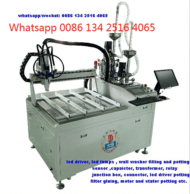 CNC 3 Axis 2K Ab Glue Potting Silicone Epoxy Resin Glue Dispenser Robot Automatic Machine