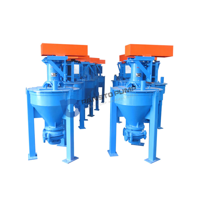 Centrifugal Vertical Motor Power Wear Resistant Froth Slurry Pump
