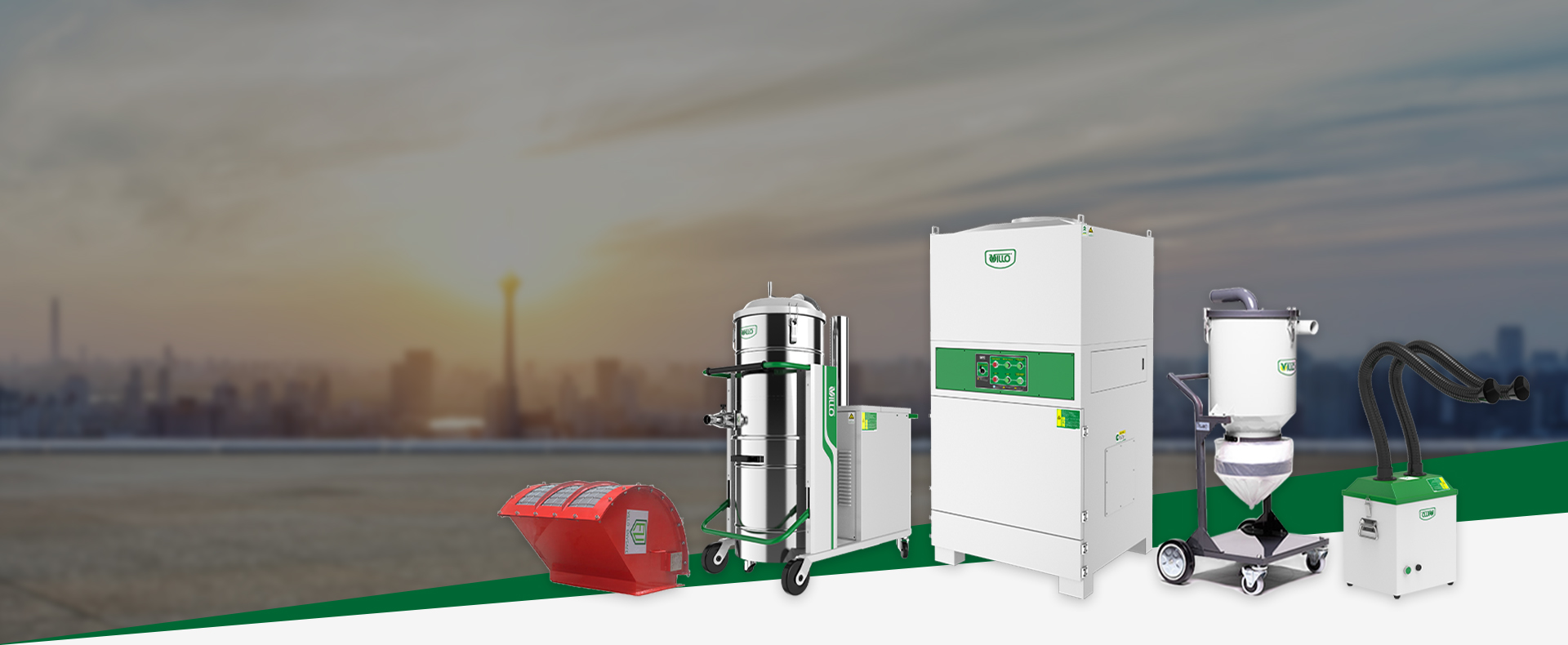 Industrial Dust Removal Equipment in VILLO