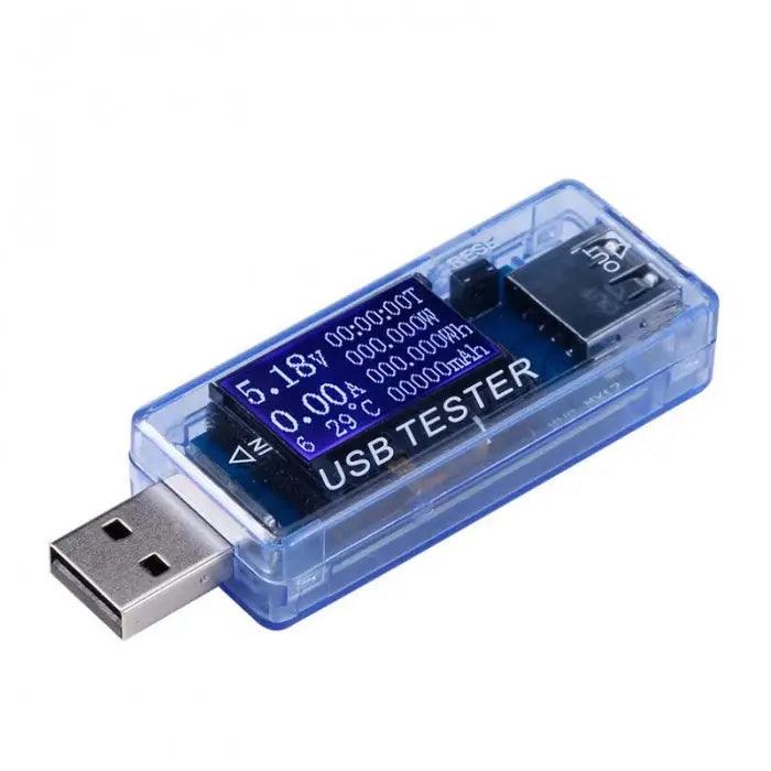 3 in 1 USB Tester Current Voltage Digital Charger Capacity Detector for Cell Phone Power Detection