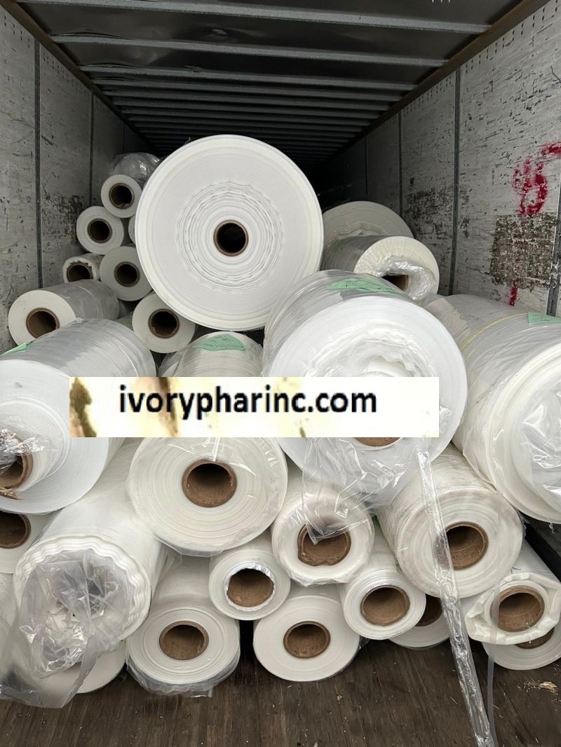 Low-Density Polyethylene (LDPE) Film Roll Scrap For Sale, Bale