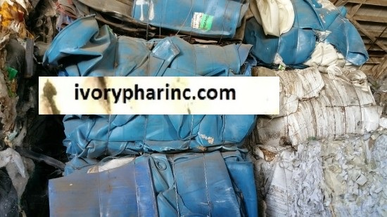 High Density Polyethylene (HDPE) Drums Scrap For Sale, Supplier 