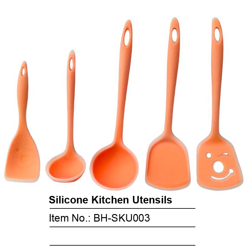 Silicone Utensils With Silicone Handle
