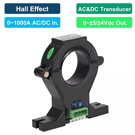 ACREL AHKC-EKB (200-1000A)/5V OPEN-LOOP HALL EFFECT TRANSDUCER (SPLIT-CORE)