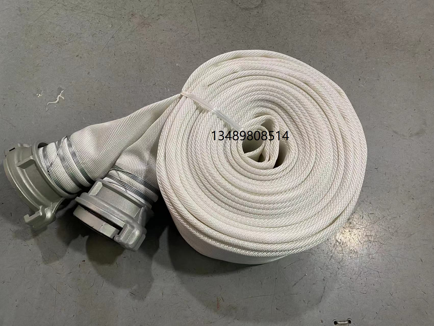 fire hose High strength polyester filament braided layer Thickened inner tube high pressure Customizable canvas hose