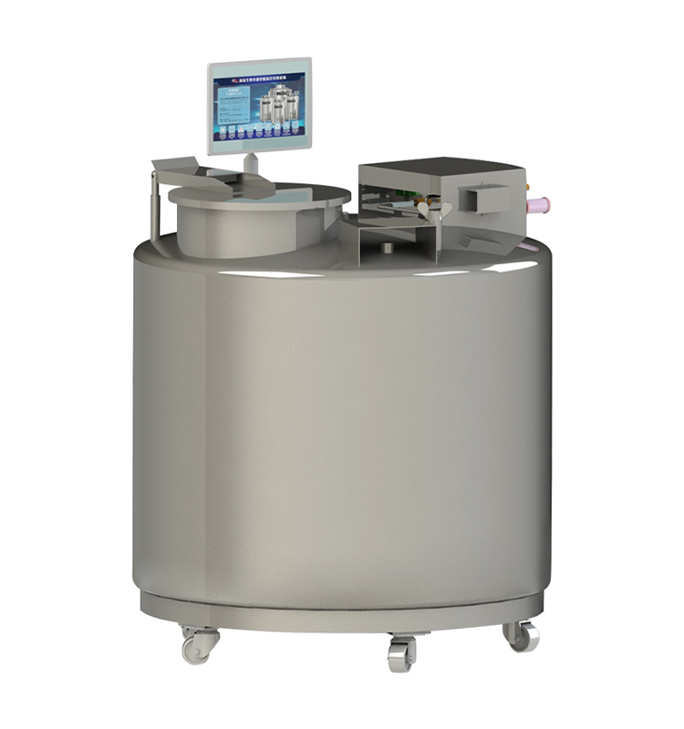 Guinea vapor phase liquid nitrogen freezer KGSQ cryogenic freezer liquid nitrogen