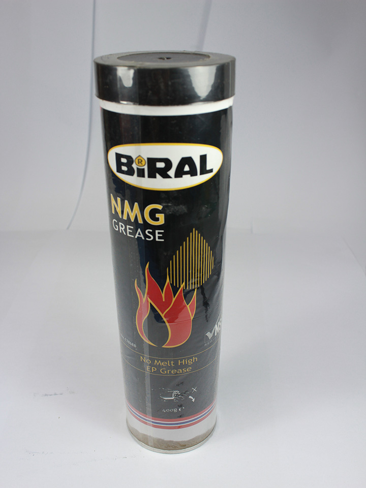 High Temperature Lubricants BIRAL NMG No-Melt Grease 400G Cartridges for Bearings