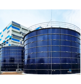 Glass Fused To Steel Bolted Water Storage Tanks