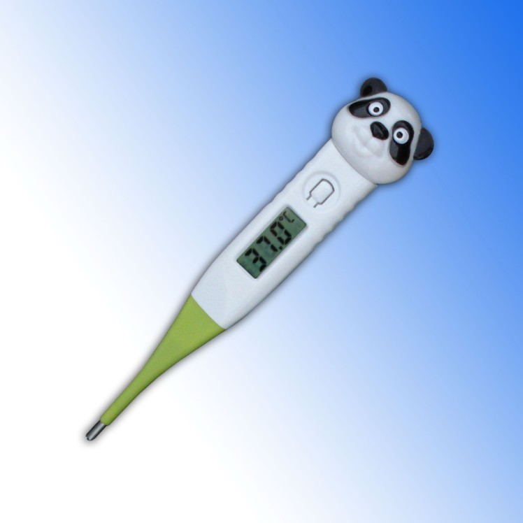 Digital Waterproof Thermometer with cartoon head