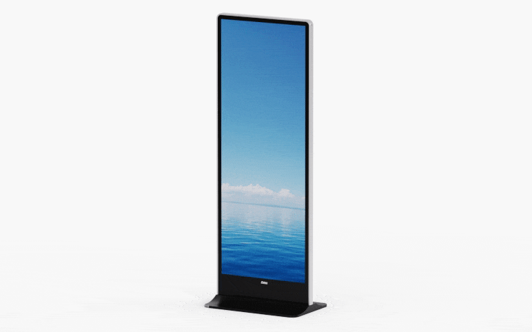69.3 Inch Ultra-thin Stretched Display with Stand