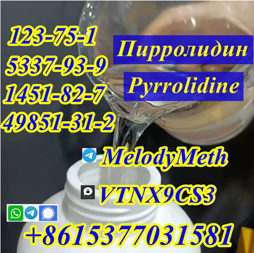 Pyrrolidine cas 123–75–1 supplier whatsapp +86 