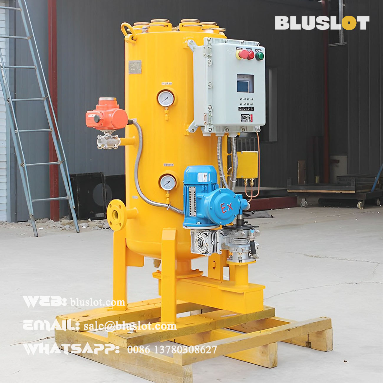 Bluslot Automatic Self-cleaning Filter for Cooling System Circulating Water