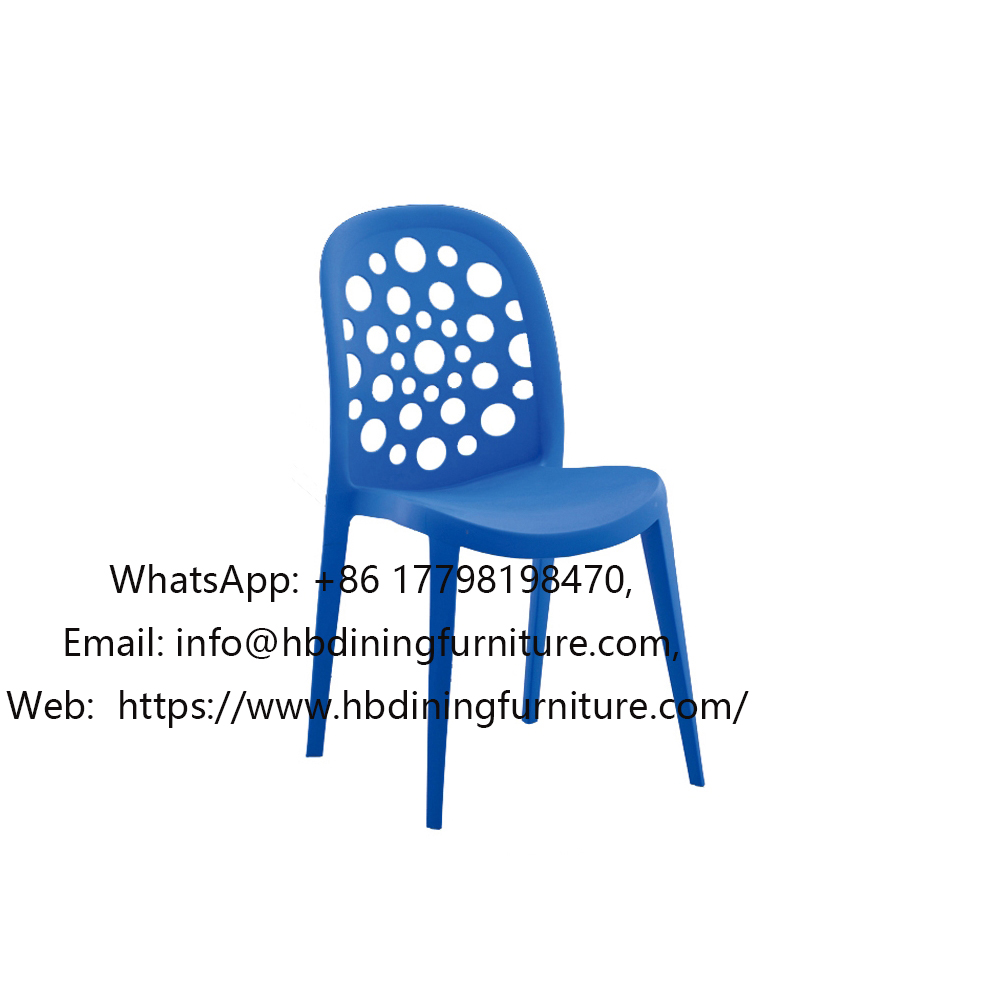 Loophole plastic chair