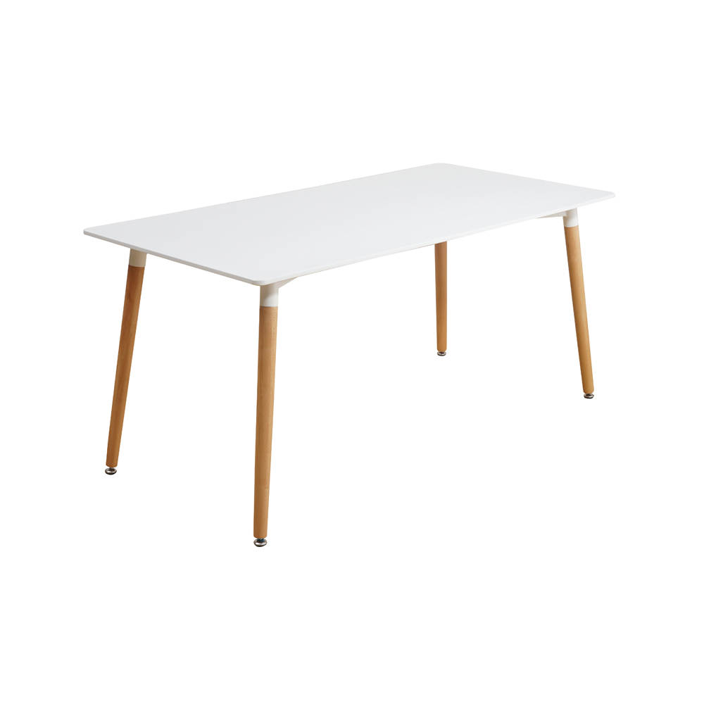 MDF Table Top with Metal Legs Dining Table DT-M03 metal leg