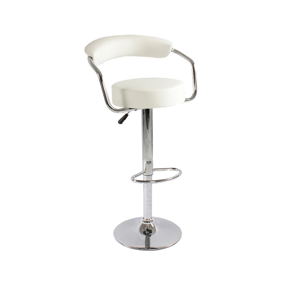 Upholstered Bar Chair with Disc Base DB-U68AS	