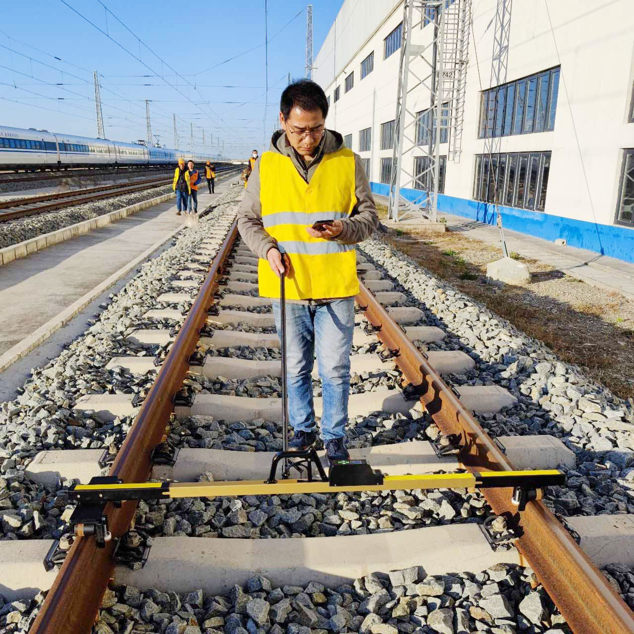 Railway Portable Digital Rolling Track Gauge