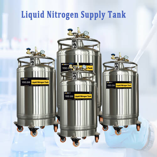 India Pressureless liquid nitrogen tank KGSQ cryo storage tank