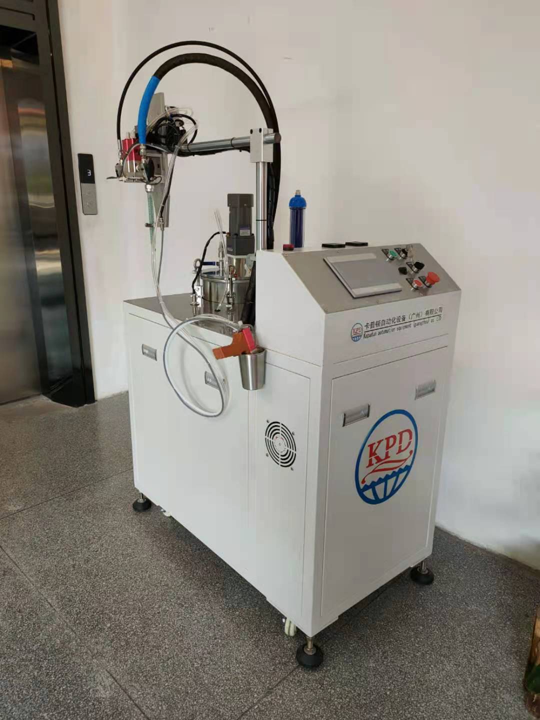 AB glue Polyurethane, epoxy and silicone dispensing machine , with good stability and good performance