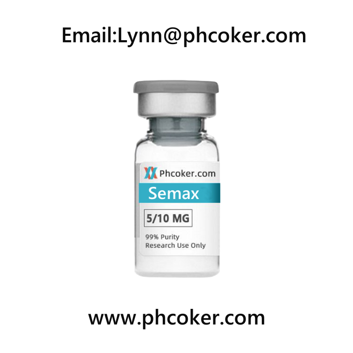Anti-aging peptide Semax 5mg vial raw powder from peptide supplier Phcoker.com