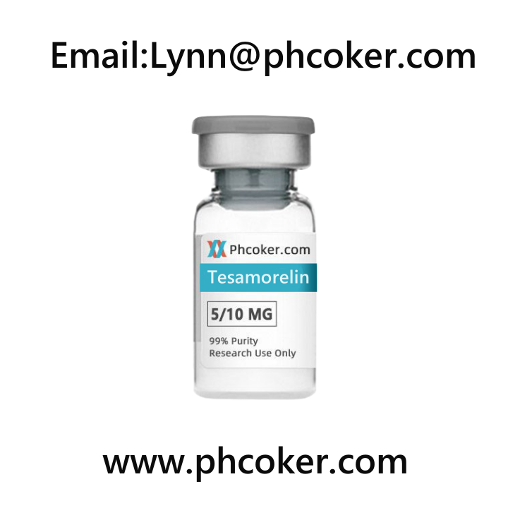 Tesamorelin 5mg vial powder peptide at favorable price from manufacturer Phcoker.com in bulk price