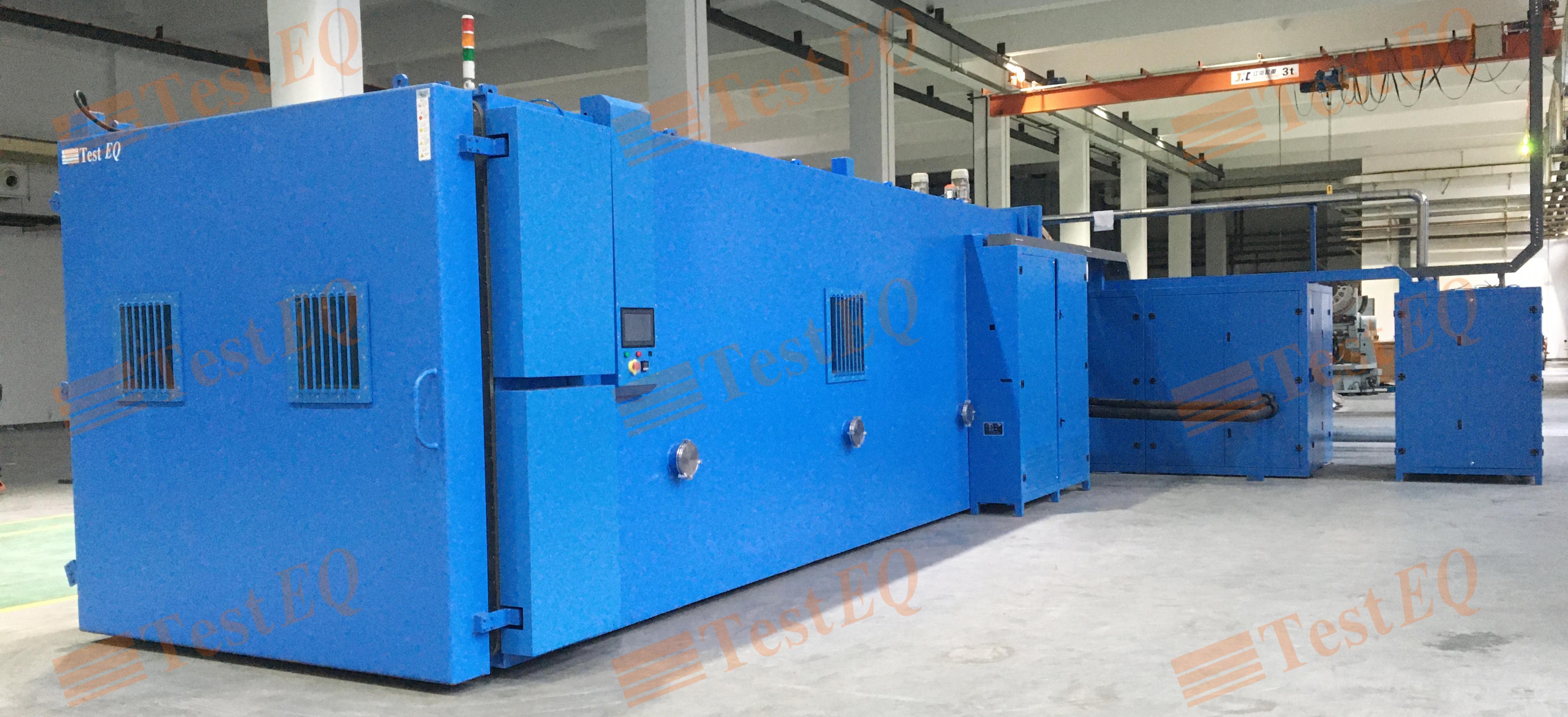 卫星组件步入式高度测试舱