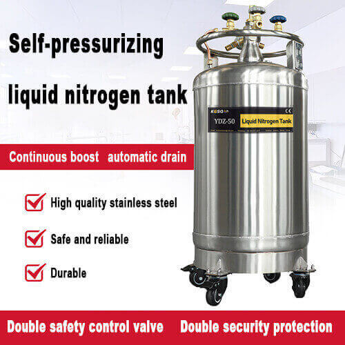 cuba Liquid Nitrogen Supply Tank KGSQ cryogenic dewar flask