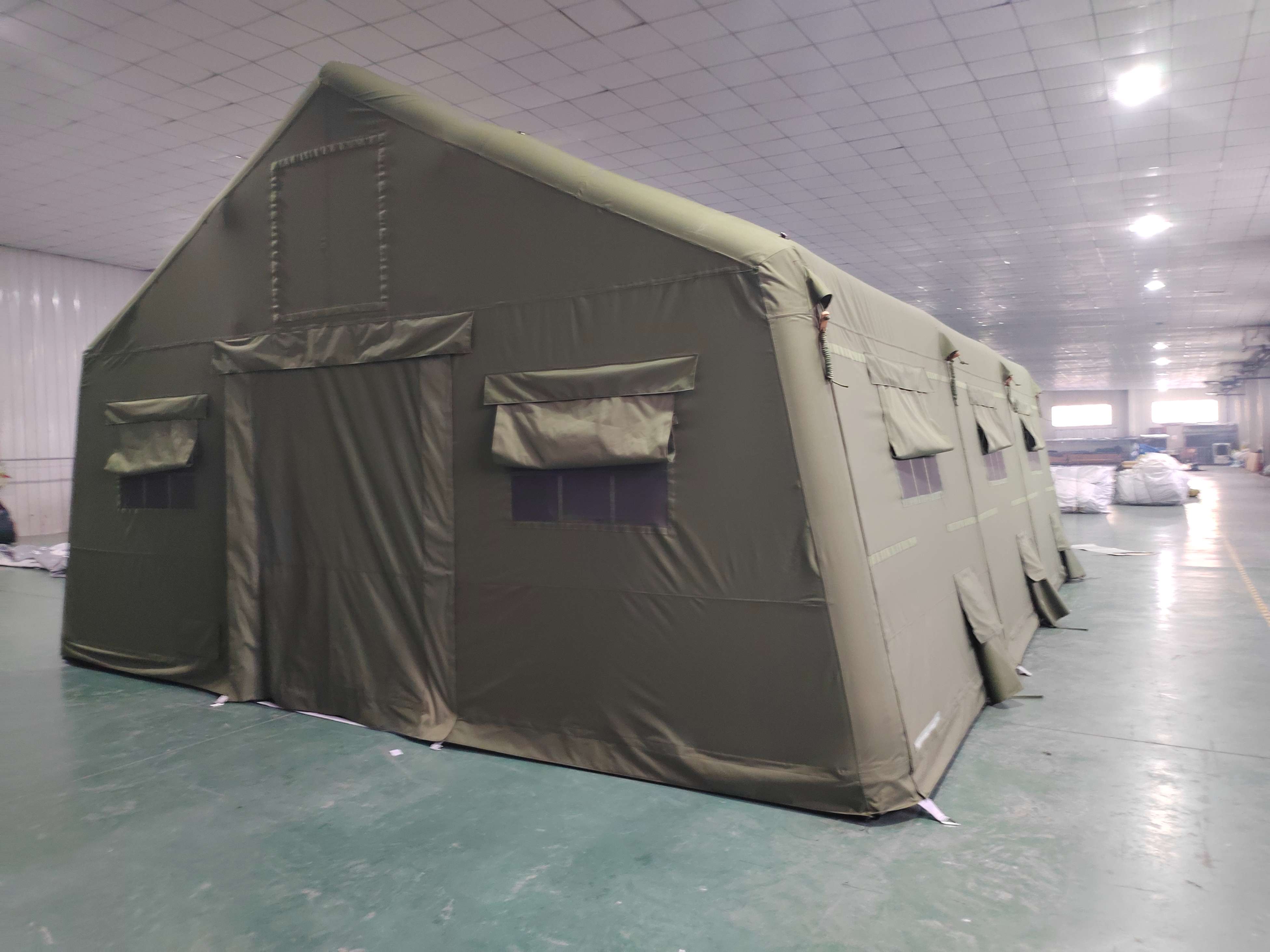 Военная надувная палатка низкого давления