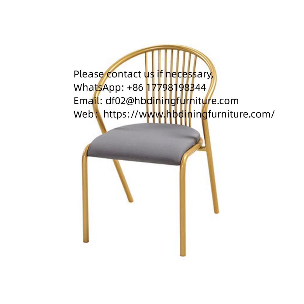 Velvet dining chair