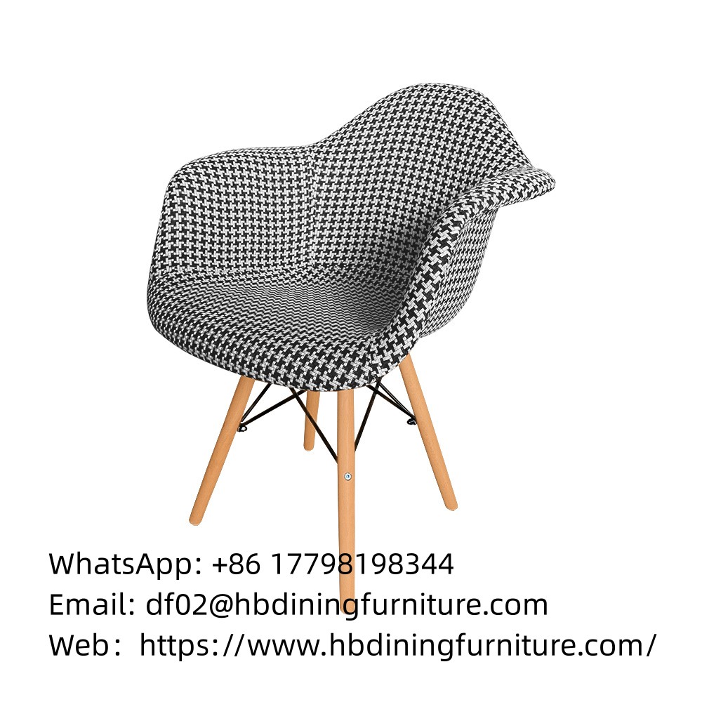 Fabric dining chair