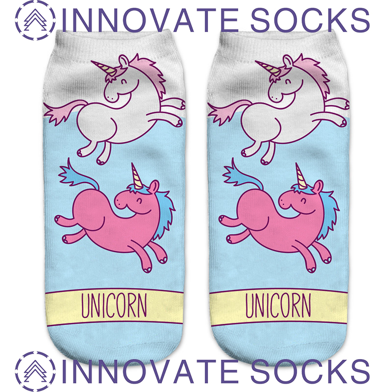Tie Dye/Digital Imprinted Socks
