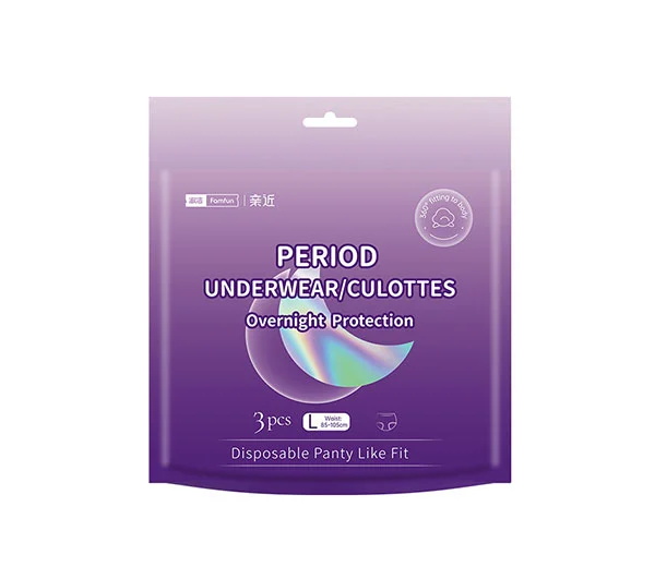 Disposable Flexible Whole Protection Period Pants | Long-Lasting Protection Overnight Underwear