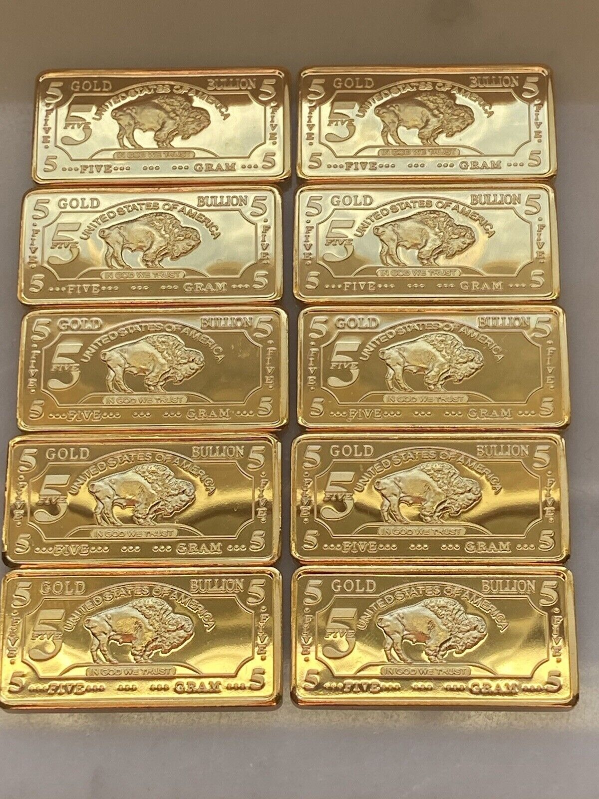 250g Gold Bars for Sale