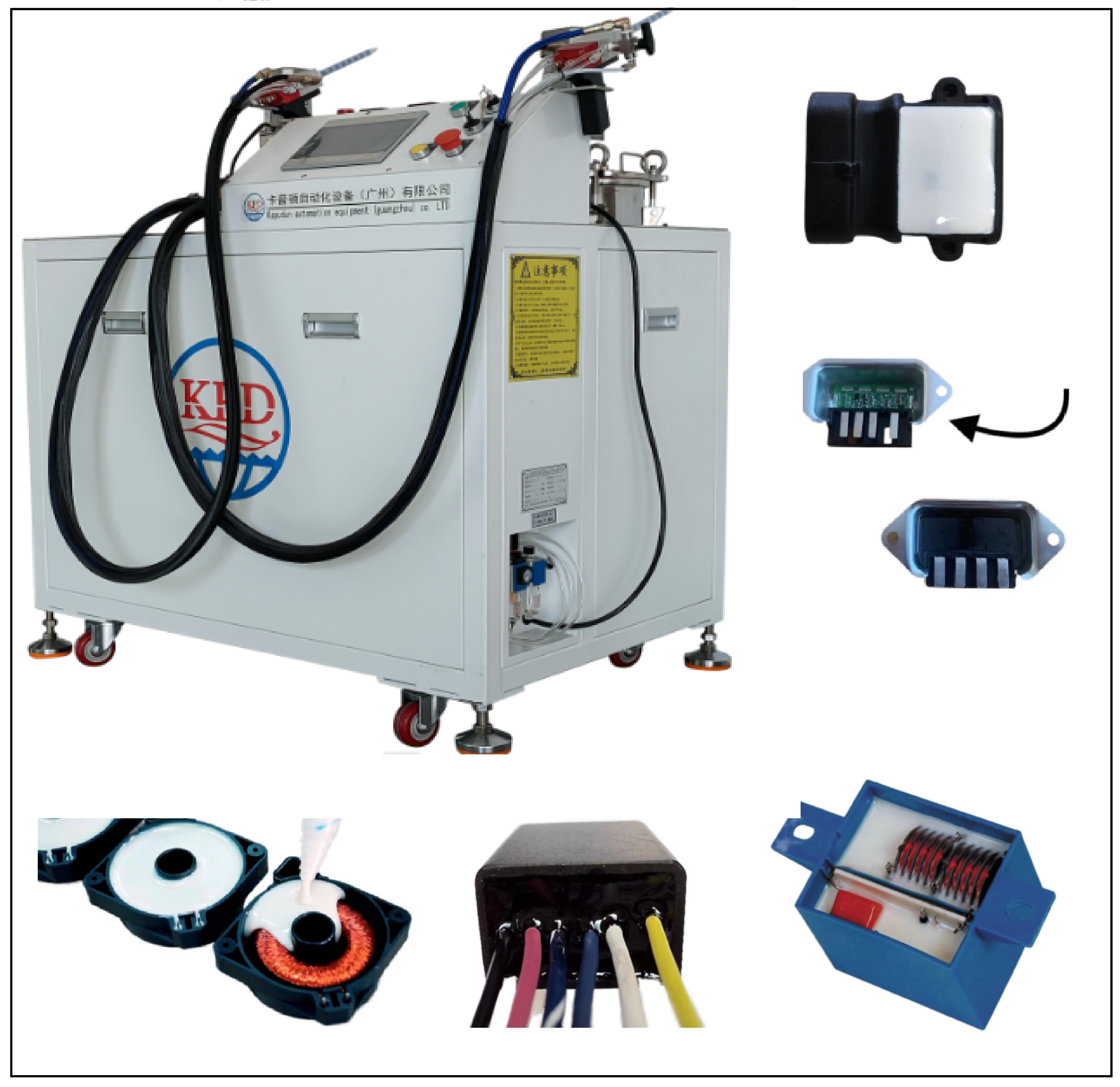 Two Component Silicone Sealant Dispensing Machine Adhesive Dispensing Glue Application Equipment Dosing Equipment