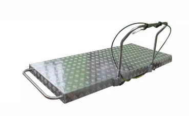 Aluminum Lightweight Foldable Rail Push Trolley
