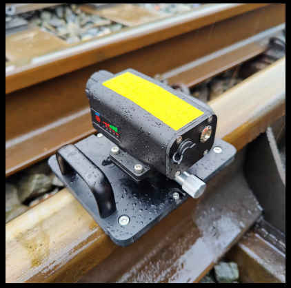 Rail Laser Displacement Measuring Equipment for railway Creeping measuring