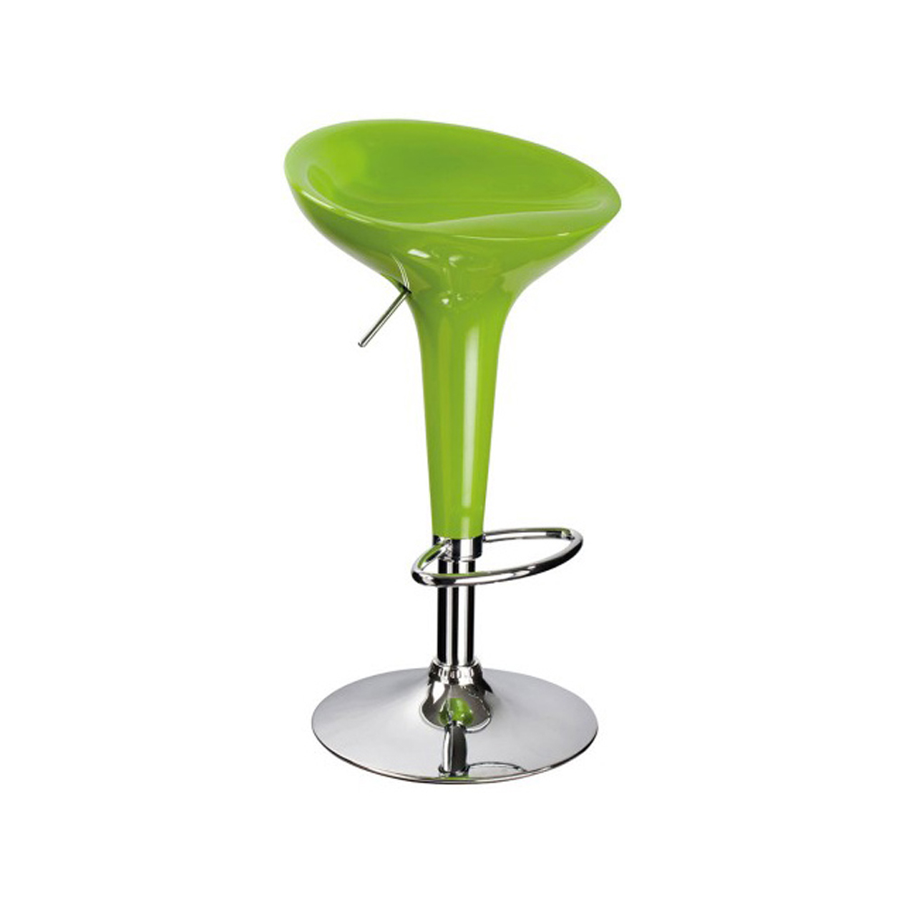 Plastic Bar Chair with Adjustable Disc Base