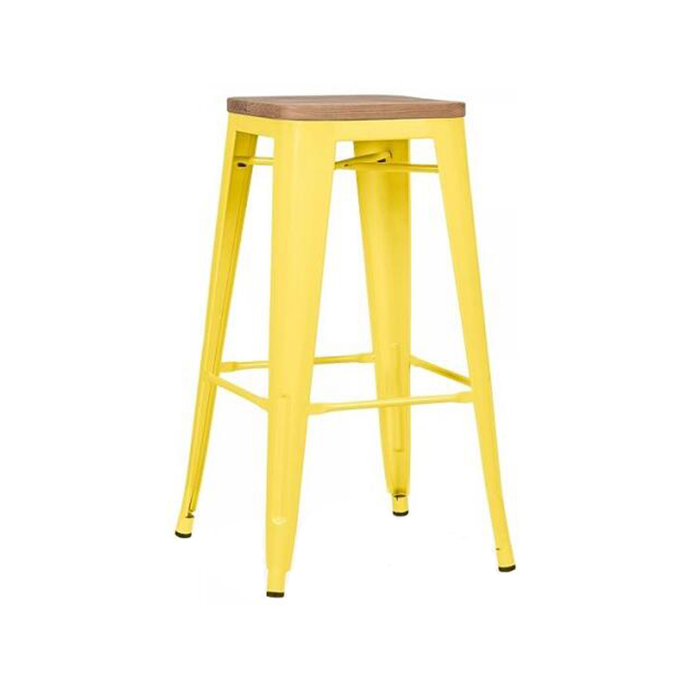 PP Stools are made of Polypropylene, a type of plastic which has a low density, improved mechanical properties, and excellent processing capabilities. The low density of PP makes it light and easily t