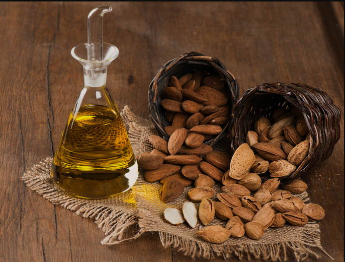 Natural Organic Almond Oil Nourish Smoothing Skin Moisturizing Body SPA Hair Care