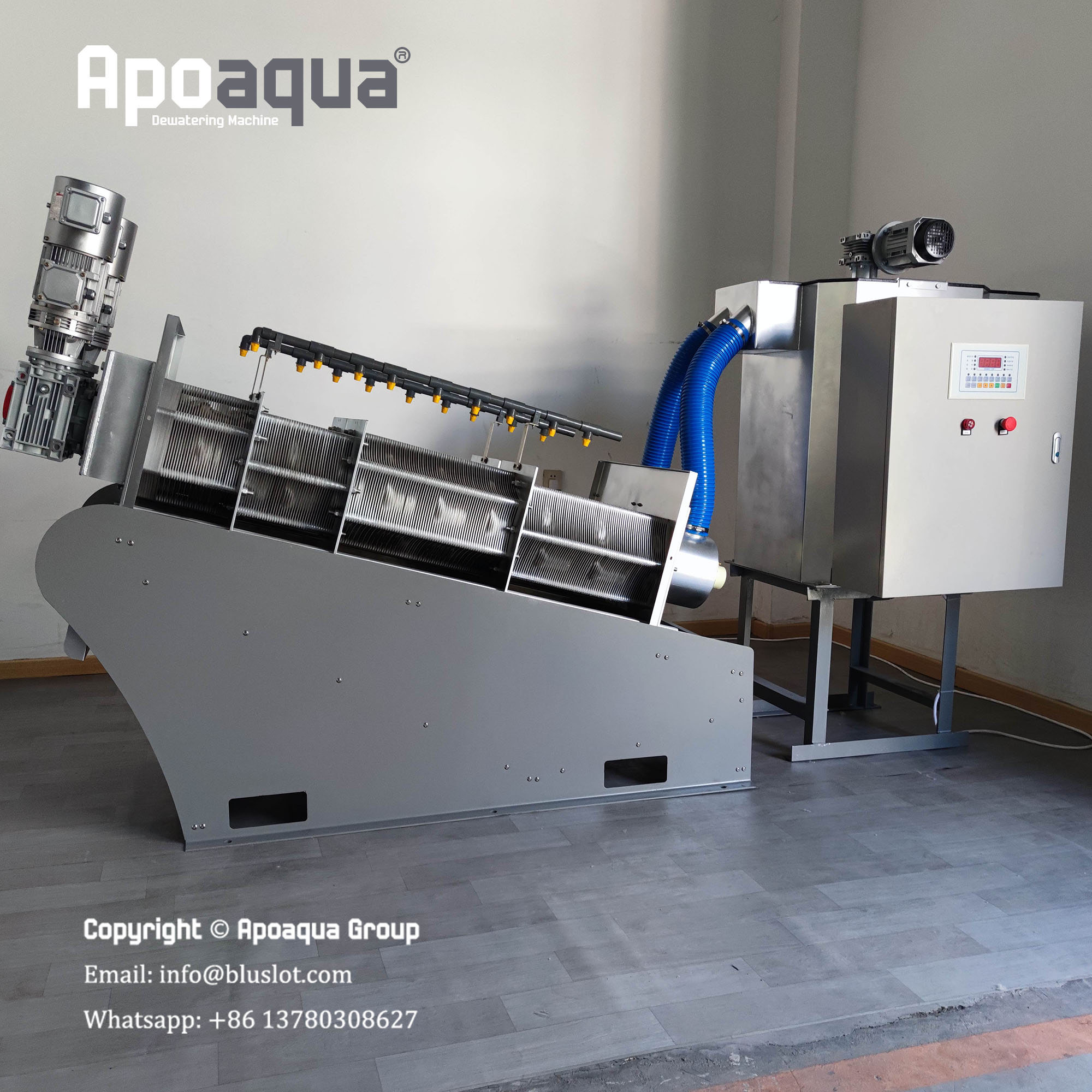 Screw Press Dewatering Machine for Hospital Wastewater