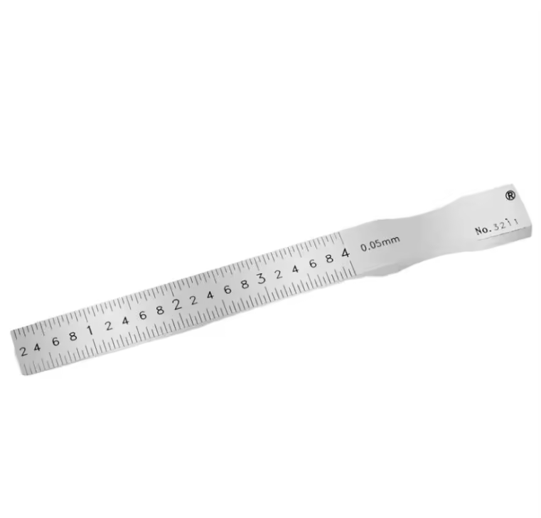 Stainless steel feeler gap gauge for railway measurement