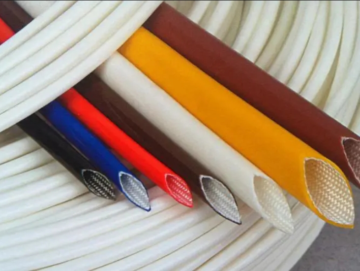 Fiberglass Sleeving Coated with Silicone Rubber