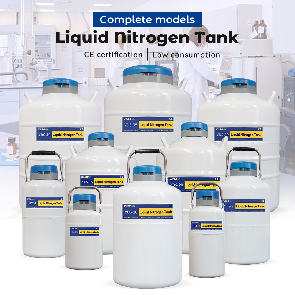 Jordan-liquid nitrogen container for cell storage-Dewar flask KGSQ