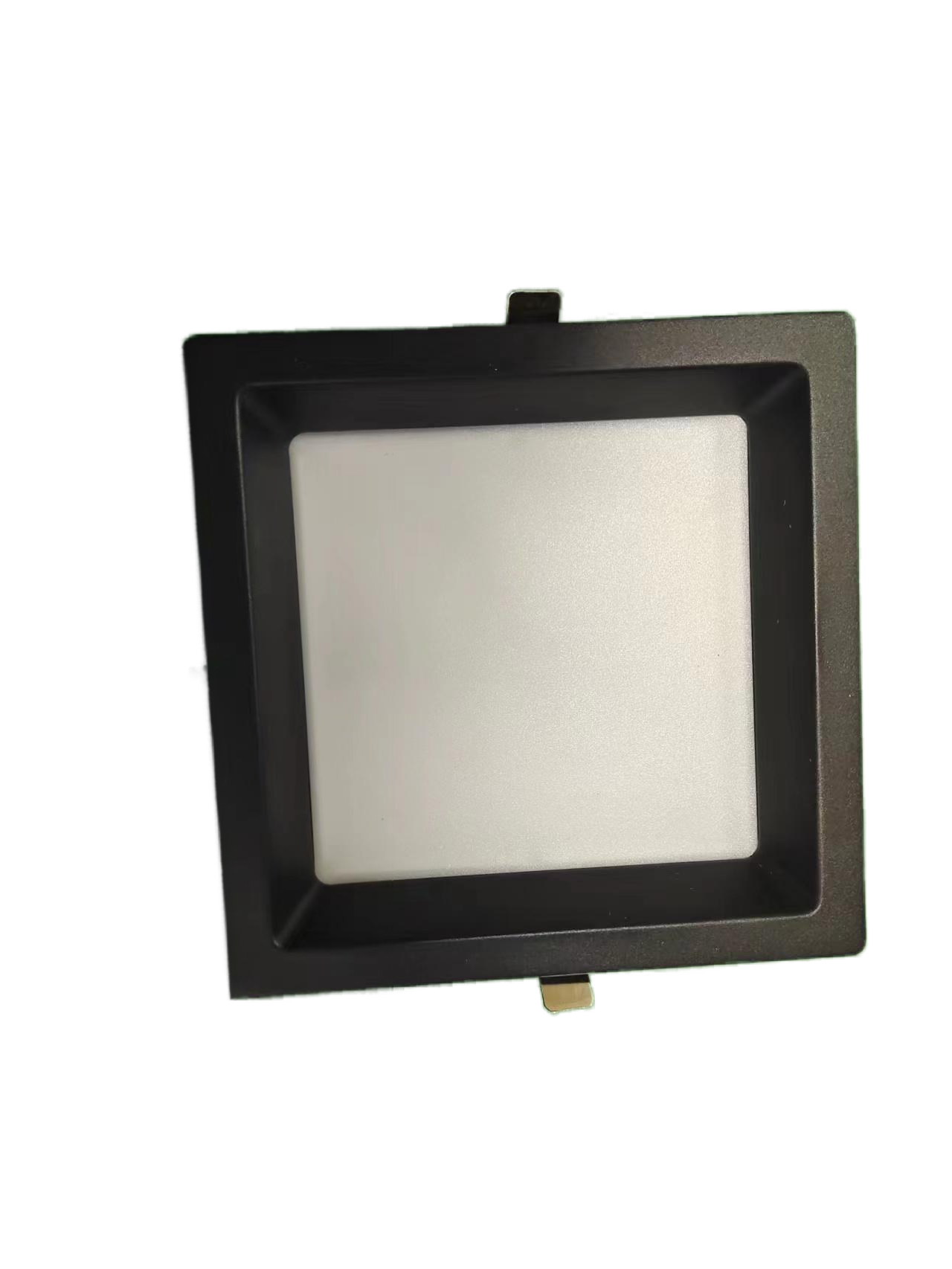 Embedded 30W square anti glare tube light, high brightness light source