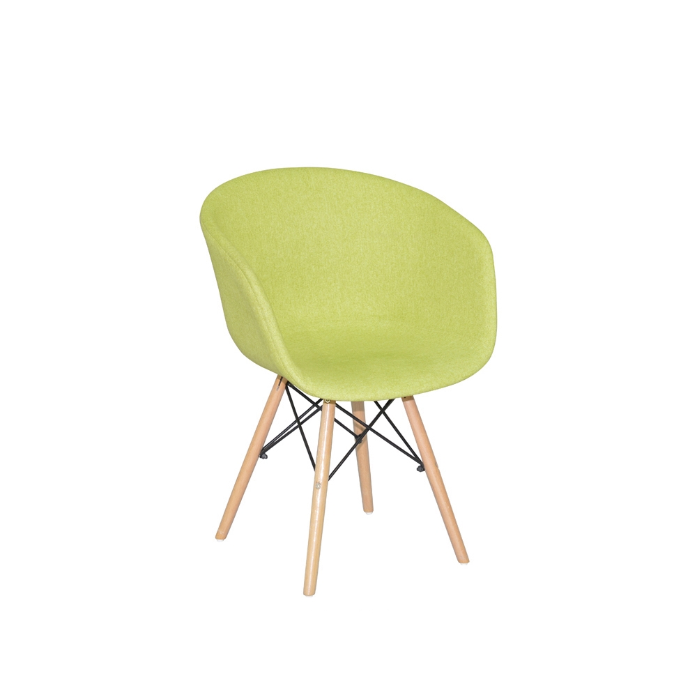 Fabric Century-Inspired Eiffel Arm Chair DC-F07