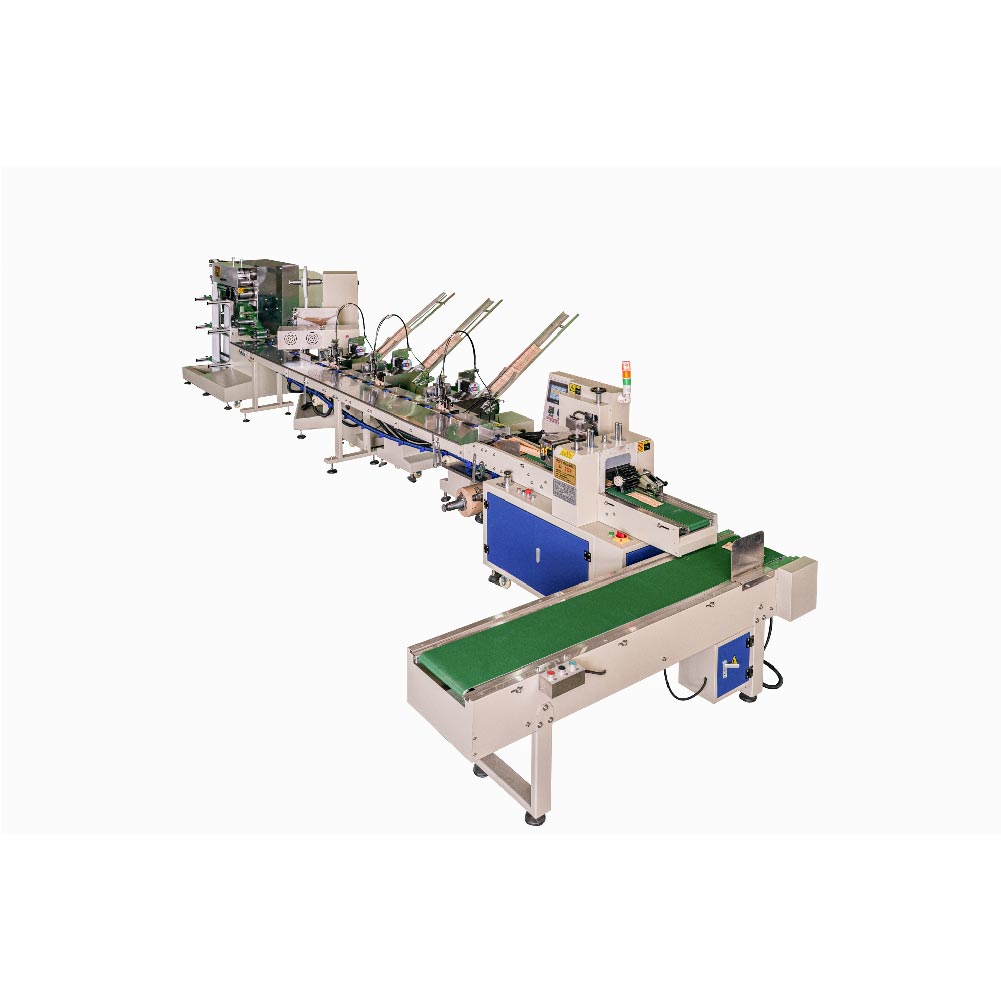 High Speed Cutlery Sets Packing Machine