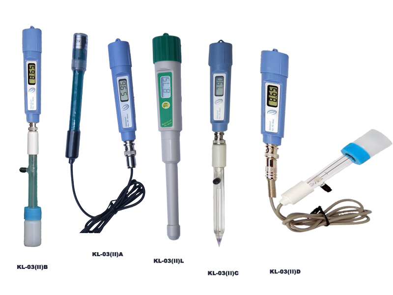 KL-03(II) Pen type high precision acidity meter - waterproof, interchangeable electrode