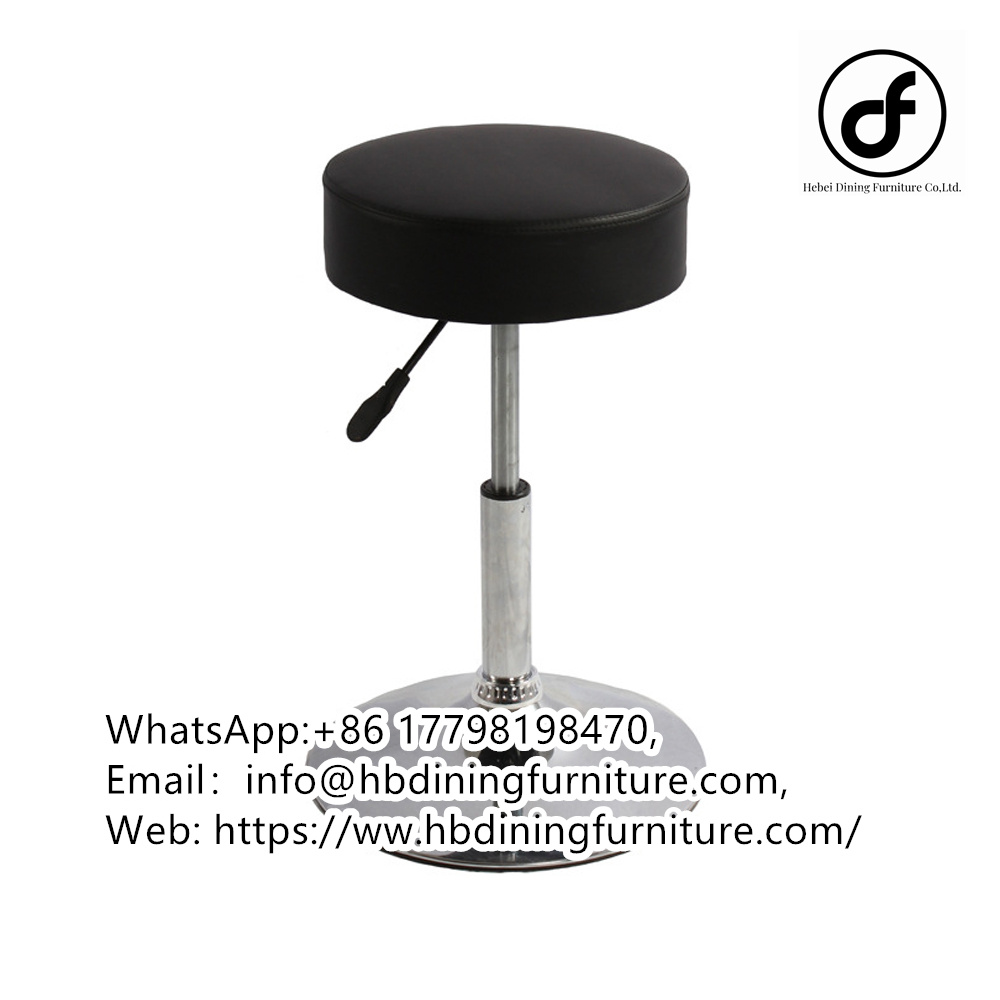 Leather Upholstered High Chairs Nightclub Height Adjust Europe Style High Quality Bar Chairs